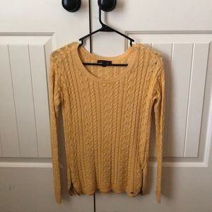 Yellow sweater